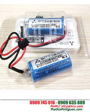 Pin nuôi nguồn Mitsubishi Q6 BAT/ CR17335SE-R lithium 3v 2/3A 1800mAh chính hãng Made in Japan